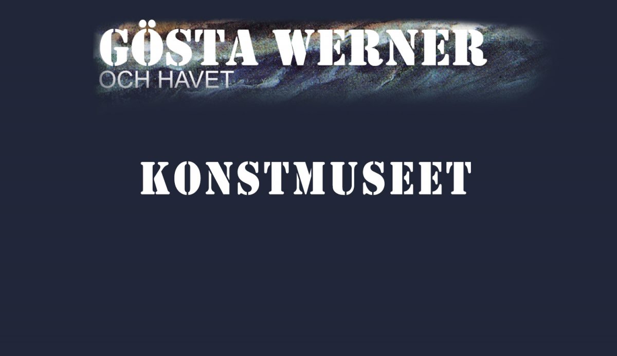 Konstmuseet Gösta Werner och havet
